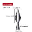 Chevrolet Corvette C8 2020+ Gold Foil Carbon Fiber Door Stickers 4pcs - 2