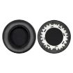 Motorola Moto Pulse Escape Earphone Covers 2pcs Black Protein Leather - 1