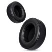 Motorola Moto Pulse Escape Earphone Covers 2pcs Black Protein Leather - 2