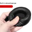 Motorola Moto Pulse Escape Earphone Covers 2pcs Black Protein Leather - 6