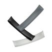 Motorola Moto Pulse Escape Headbeam Cover - Black Protein Leather - 2