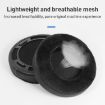 Flannel Replacement Earpads for HIFIMAN HE400 - 2pcs (Black) - 3