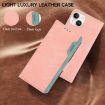 Samsung Galaxy XCover7 Pro Pink-Cyan RFID Leather Phone Case ABEEL - 9