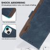 Samsung Galaxy XCover7 Pro ABEEL RFID Leather Case Blue-Brown - 5