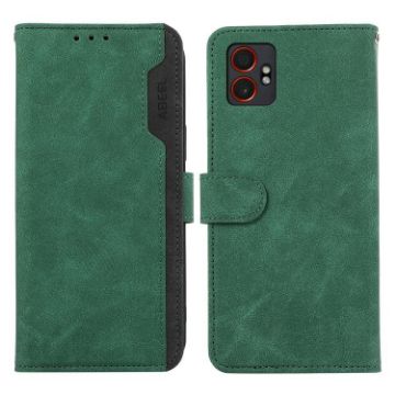 Samsung Galaxy XCover7 Pro ABEEL Green-Black RFID Leather Case - 1
