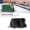 Samsung Galaxy XCover7 Pro ABEEL Green-Black RFID Leather Case - 6