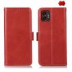 Samsung Galaxy XCover7 Pro Red Leather RFID Phone Case - Magnetic Cover - 1