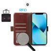 Samsung Galaxy XCover7 Pro Brown Leather RFID Phone Case - 4