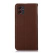 Samsung Galaxy XCover7 Pro KHAZNEH Leather Case Brown Cowhide Nappa - 3