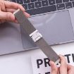 22mm Black Milanese Parachute Buckle Stainless Steel Mesh Watch Band - 4