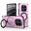 Redmi Note 14 Pro+ 5G Pink MagSafe Magnetic TPU+PC Phone Case - 1