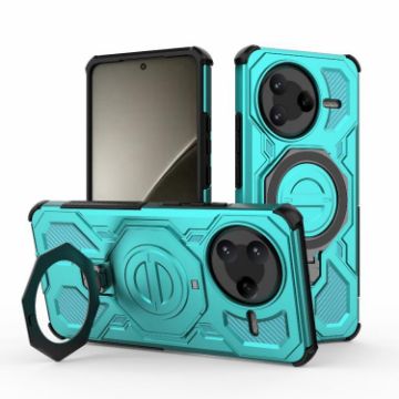 Redmi K80 J-20 Lake Blue MagSafe Magnetic TPU+PC Phone Case - 1