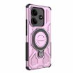 Redmi Note 14 5G Pink MagSafe Magnetic TPU+PC Phone Case J-20 - 3